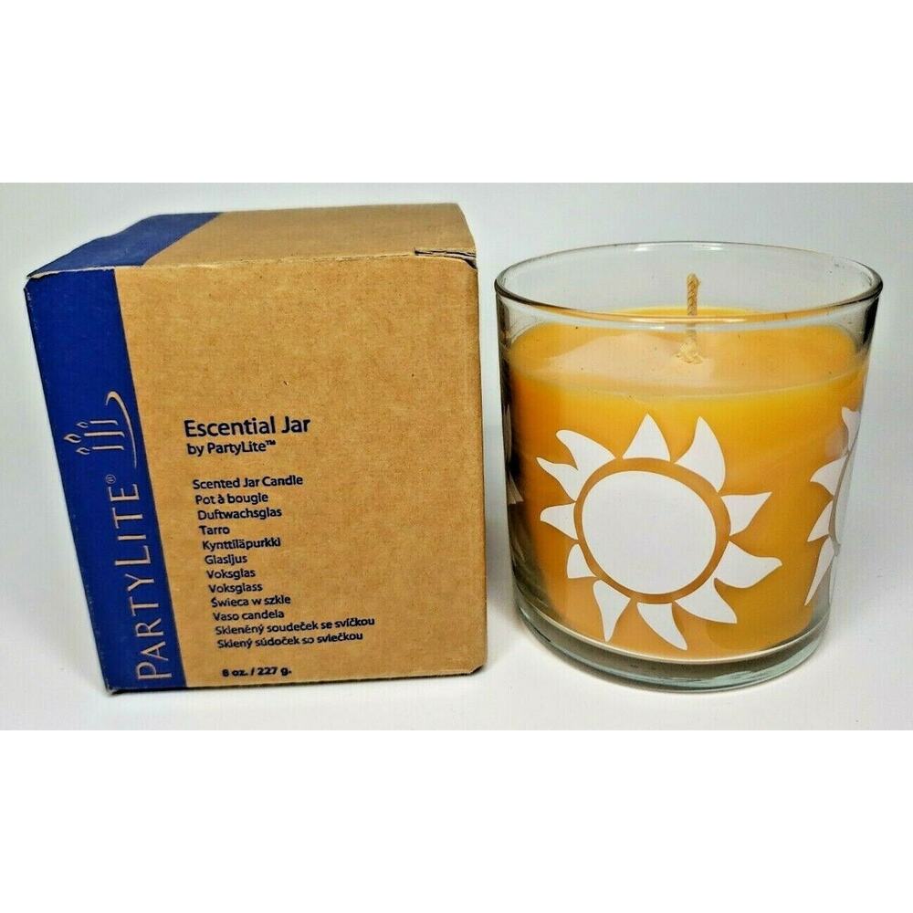PartyLite Essential Jar Candle New Box Poolside Passion P3I/G43705